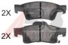 JEEP 68052386AA Brake Pad Set, disc brake